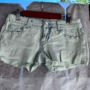 Light Blue Embellished Shorts from Mossimo Kids Size 1